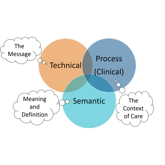 Venn diagram of interoperability types